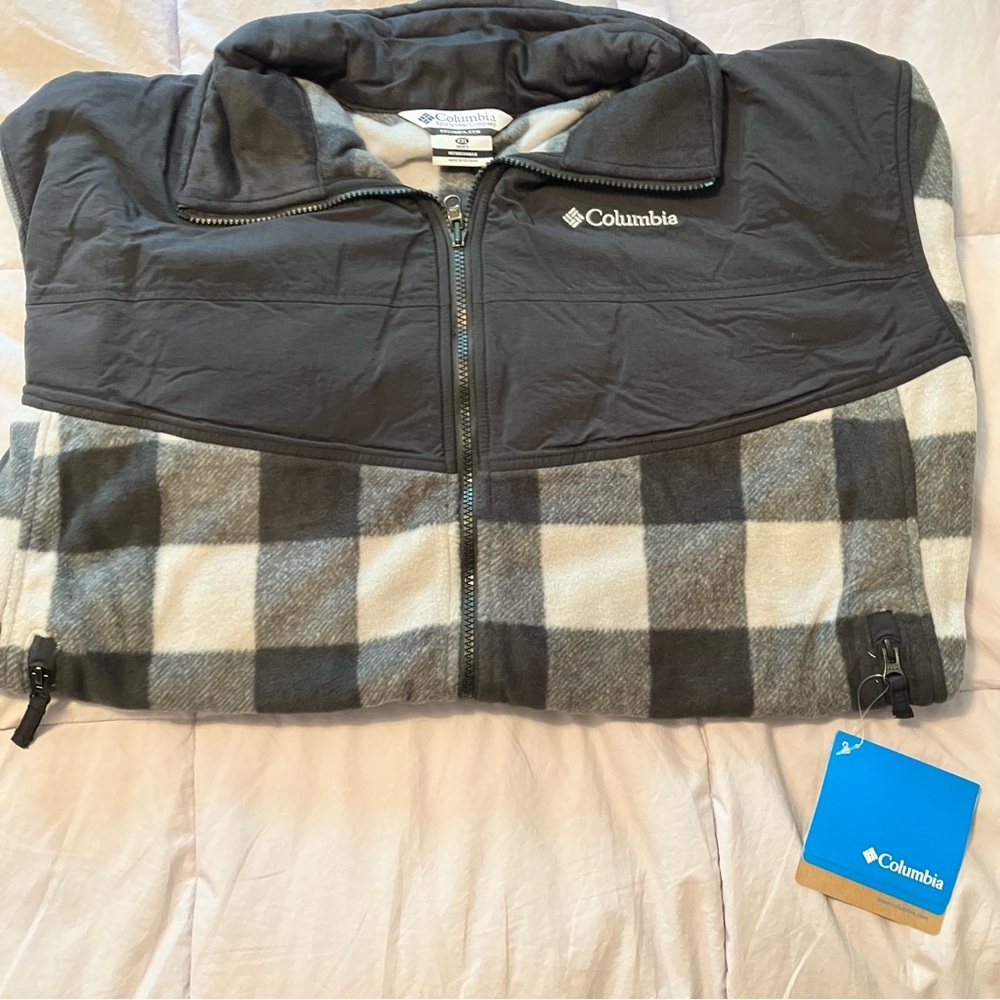 Columbia Bugaboo Fleece - Black and White - XXL